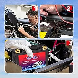 TPE Lithium Motorcycle Scooter Battery LiFePO4