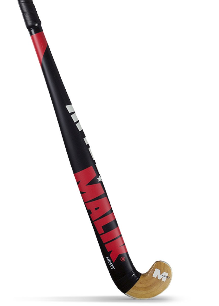 Malik Gaucho Carbon Tech Jr Outdoor Field Hockey Stick (Black/Gold) 34