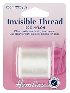 200m Clear Nylon Invisible Thread: Amazon.co.uk: Kitchen & Home