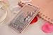 Fashion Made of quicksand following luminous Case for iPhone 6plus 6s plus inch Little Cactus Pattern Printed Transparent Soft Protective Phone Cover Mermaid