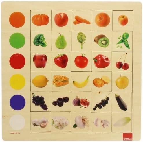 Goula - 55134 - Jeu ÃƒÂ‡?ducatif et Scientifique - Association Couleurs - Fruits by Goula