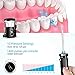 Homitt Waterproof Water Dental Flosser, Electric 600ml Oral Irrigator with 9 Multifunctional Leak-Proof Nozzles Support 5 Functions to Clean Tooth and Dental Care for Adults and Kids