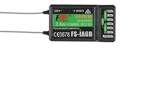 Goolsky Flysky FS-iA6B Receiver 2.4G 6Ch PPM Output with iBus Port Compatible Flysky i4 i6 i10 Transmitter