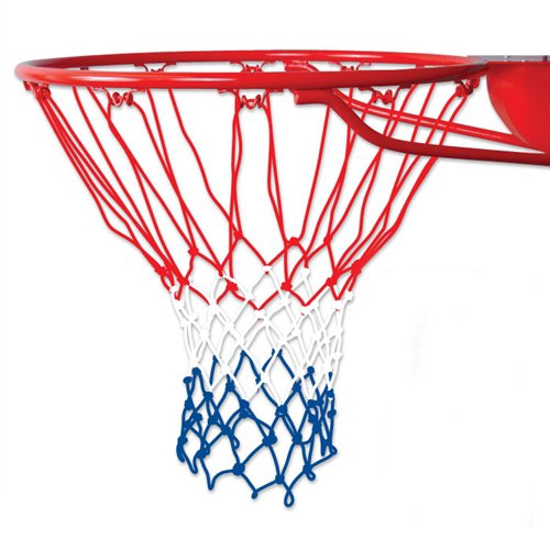 Coast Athletic Red White and Blue Basketball Net