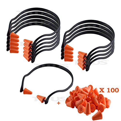 Titus UBand Over Ear Reuseable Banded Ear Plugs (25 Decibel, 10