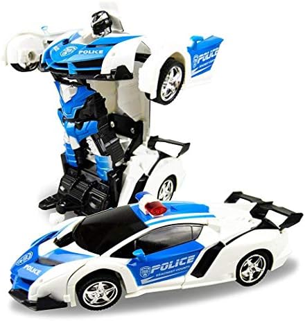 Fantiff Kids Rechargeable Remote Control Deformation Car Robot Toy Science Fiction & Fantasy