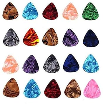 Pennycreek - Warner 20 pc Alice 0.46mm Guitar Picks Plectrums Smooth Nylon Material