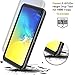 Temdan Samsung Galaxy S10 Waterproof Case 6.1inch Built-in Screen Full-Body Protector Clear Sound Quality IP68 Waterproof case for Samsung Galaxy S10 6.1inch (Gray-Black, with Floating Strap)