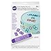 Wilton Cake Letter and Number Press Set, Use on Fondant or Buttercream Frosting, Ideal for Decorating Personalized Birthday Cakes, Includes 1 Holder, 2 Locks, and 85 Assorted Tiles, Purple