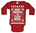 Merry Christmas Ya Filthy Animal Baby Long Sleeve One Piece