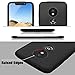 Moto G7 Play Case with [9H Tempered Glass Screen Protector], Sunnyw Flexible Soft Ultra-Thin Light TPU Rubber Shock Absorption Non-Slip Rugged Durable Armor Snugly Fit Case for Moto G7 Play (Black)