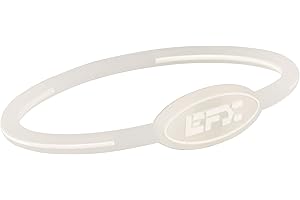 EFX Balance Wristband for Men & Women (Great for Seniors), See Sizing Chart & Video-Surgical-Grade Silicone Balance Band with Programmed Holograms-Strength & Flexibility Relief Band-Sports Energy-Oval