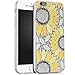 iPhone 6S Plus Case,iPhone 6 Plus Case,ikasus Ultra Thin Soft TPU Floral Sunflower Soft Silicone Rubber Bumper Case,Crystal Clear Soft Floral Silicone Case for iPhone 6S/6 Plus 5.5