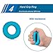 Hand Grip Strengthener, 5 Pack Grip Strength Trainer Grips Workout Kit - Adjustable Hand Non-Slip Gripper 22-88lbs, Finger Strengthener/Stretcher, Hand Grip Exercise Ring, Stress Relief Ball