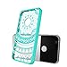 Google Pixel XL Case, AnoKe [Scratch Resistant] Colors Totem Mandala flower Cute Girls Women Ultra Slim Fit Acrylic Clear Hard Cover TPU Bumper Hybrid For Google Pixel XL 5.5 inch TM CH Mint