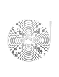 Online-Enterprises - Cable de alimentación súper plano de 25 pies Carga rápida resistente a la intemperie para interiores y exteriores Compatible con Arlo Pro, Arlo Pro 2