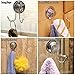 PATENTED Suction Cup Hook for Bathroom, Shower, Robe, Towel | Heavy Duty Removable and Reusable Suction Hook Hanger | Best Single Wall Hook
