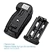 Powerextra MB-D18 Battery Grip + AA-Size Battery Holder Compatible