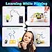 Giggleway Electric Motor Robotic Science Kits, DIY Kids Circuit Building Engineering STEM Toys, Science Project Experiment Kits for Kids- Walking Robot, Fitness Robot