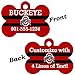 Ohio State Buckeyes 2-Sided Pet Id Dog Tag | Officially Licensed | Personalized for Your Pet