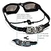 Swim Goggles + Swim Cap Sets for Adult Men Women Girls Youth Kids Child