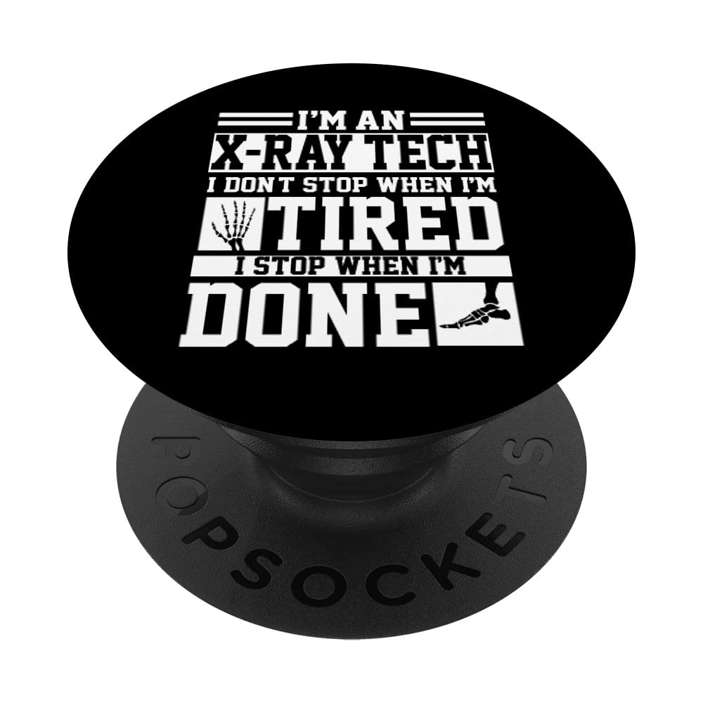 Xray Tech Apparel - Funny Cute X-Ray Technicians Design PopSockets Swappable PopGrip