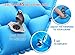 CampBro Lightweight Sleeping Pad, Connectable For 2 or 1 Person, Self Inflating Mat for Camping, Backpacking, Hiking: Compact Air Mattress, Inflatable Insulated, Ultralight Air Mattress for Travel