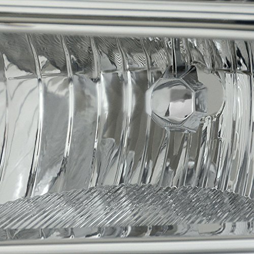 DNA Motoring HL-OH-FSUPER05-CH-AM Headlight Assembly (Driver and Passenger Side)