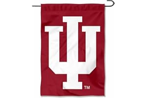 College Flags & Banners Co. Indiana Hoosiers IU Logo Garden Banner Flag