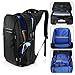 ibagbar Water Resistant Polyester Laptop Backpack with USB Charging Port Business School Bookbag Travel Bags Fits up to 15.6-Inch Laptop and Notebook