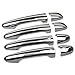 Chrome Door Handle Cover Trim Fit For Mazda 6 2014 -up with 2 smart keyhole