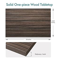 Kaboon 36x24 inches Table Top, Reversible Laminate