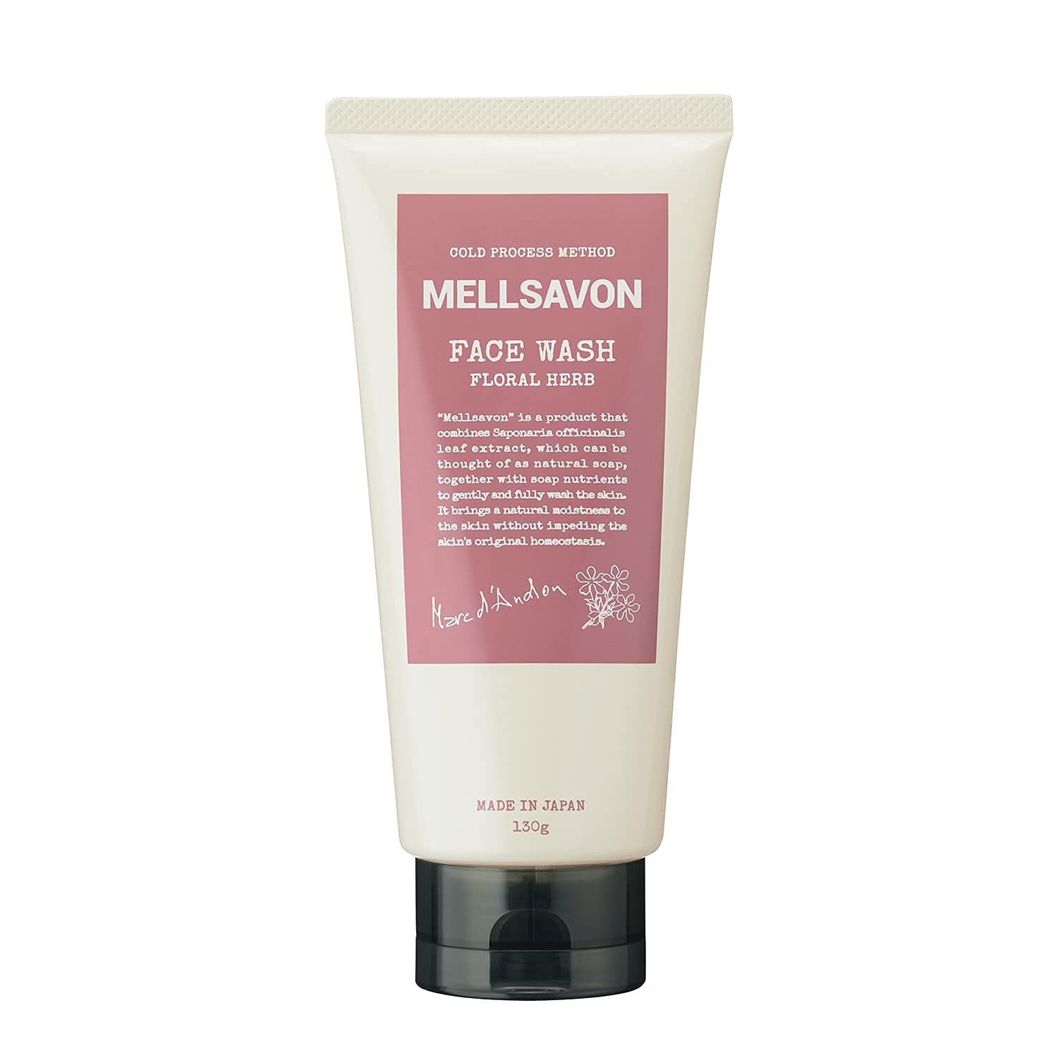 Mellsavon Face Wash Floral Herb 130ml - Moist Type