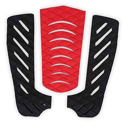 Wolfgo Surfboard Traction Pad-1 Set EVA Anti-Slip Surfboard Traction Pads Tail Pad Surfing Sports Accessories