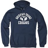 Brigham Young University BYU Cougars Logo Unisex Adult Pull-Over Hoodie | Officially Licensed