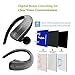 Bluetooth Headset Touch-sensitive Control Handsfree Universal Wireless Bluetooth Stereo Sport Music In-ear Bluetooth Headphone Noise Cancelling Earphone with Mic for Smart Phones (Space Gray)