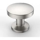 Asidrama 10 Pack Brushed Satin Nickel Kitchen Cabinet Knobs for Dresser Drawers - Zinc Hardware