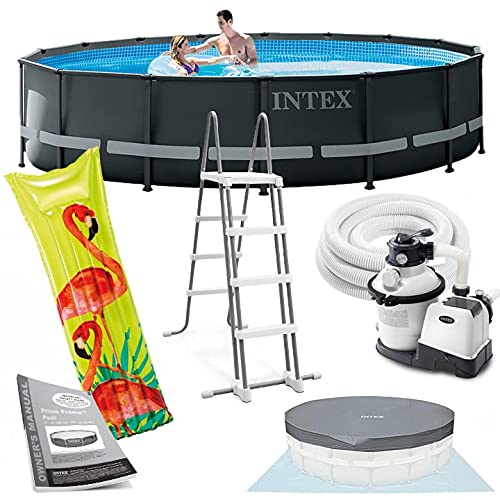 Intex Frame Pool Set Ultra Rondo, Ø 488 x 122 cm Pool