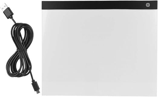 Amazon Co Jp トレース台 A3 Led ライトボックス 超薄型 ライトテーブル 無段階調光 メモリ付き Usb充電ケーブル付き 視力保護 製図 マンガ スケッチ デッサン イラストなどに対応 タッチ式 持ち運びに便利 滑り防止 ホーム キッチン