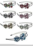 Crystal Flower Headband U86121-0056