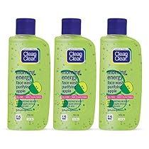 Clean & Clear Morning Energy Facewash, Apple, 100ml (Buy 2 Get 1 Free)