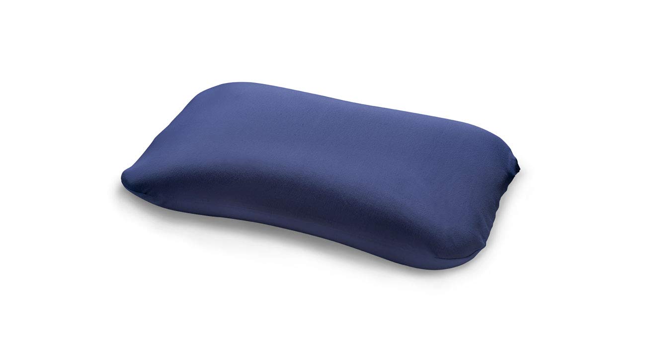 TEMPUR Jersey Pillowcase with Zip for Symphony Sleeping Pillow, One Size (S/M/L), Blue — image 1