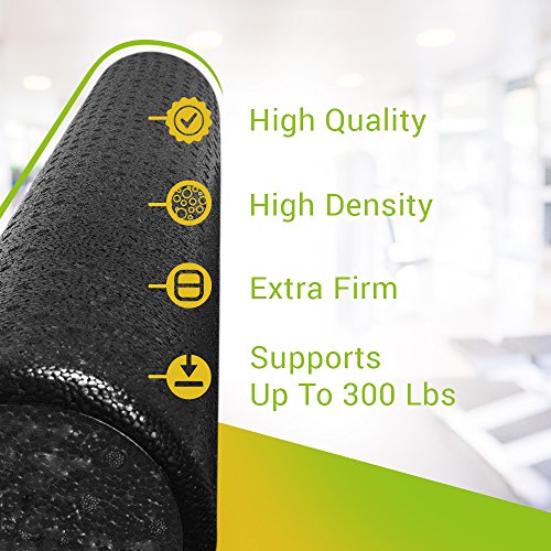BodyHealt High-Density Foam Roller (6" x 12", Round)