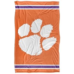 Clemson University Blanket, 36"x58" Primary