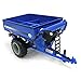 TOMY ERTL J and M Grain Cart Diecast Vehicle, Blue, Scale 1:16