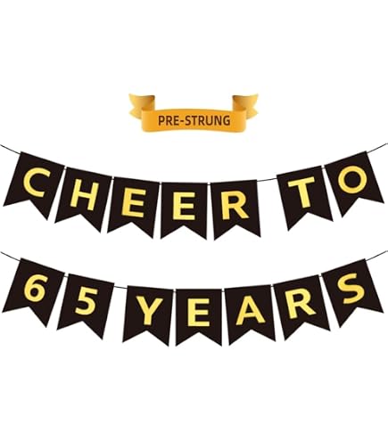 BRT Bearingshui 13th Birthday Party Banner Kit - Includes Happy Birthday Banner, Triangle Banners & 6 Hanging Swirls - View #6