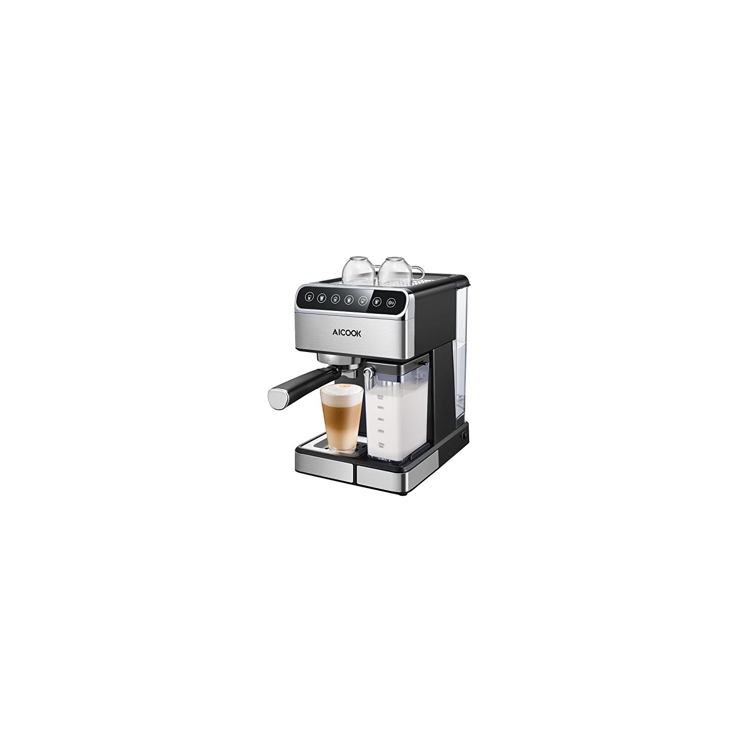 AICOOK Espresso Machine, Barista Espresso Coffee Maker with One Touch