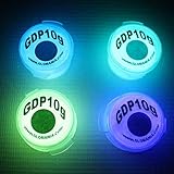 4 Color Set Glow in the Dark Pigment Powder 10g