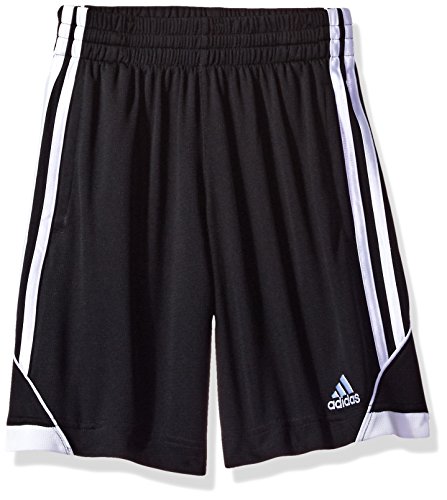 Adidas big boys  defender short youth, caviar black, m