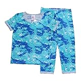Esme Girl's Sleepwear Short Sleeve Top Leggings Set